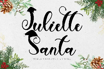 Juliette Santa font