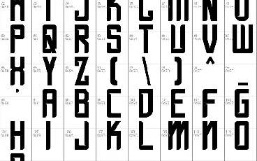 Black Starlord - Personal use font