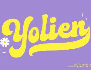 Yolien font