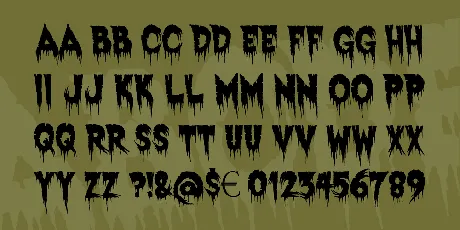 Exquisite Corpse font