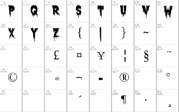 Exquisite Corpse font