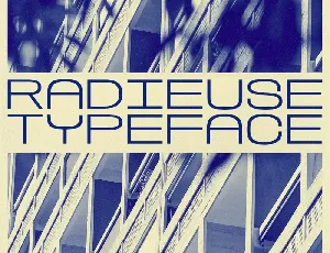 Radieuse font