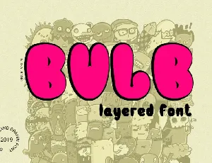 Bulb Typeface font