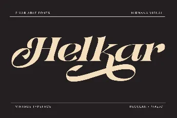 Helkar Vintage font