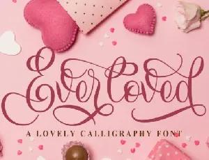 Everloved Calligraphy font