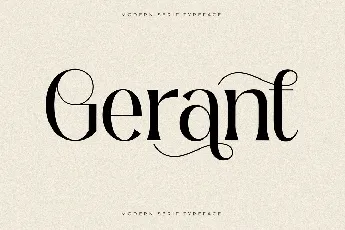 Gerant font