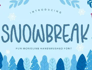 SNOWBREAK font