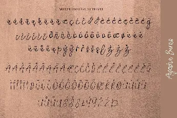 Ayesha Burns Demo font