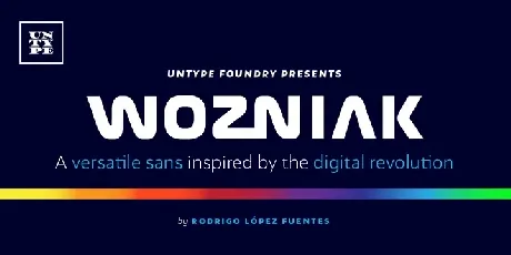 Wozniak font