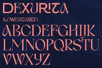 Dexurita font