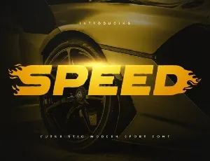 Speed font