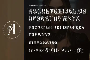 Blacker Gothic - Personal use font