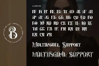 Blacker Gothic - Personal use font