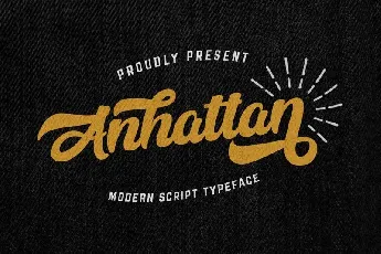 Anhattan Script font