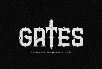 Gates font