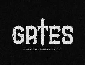 Gates font