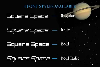 Square Space font