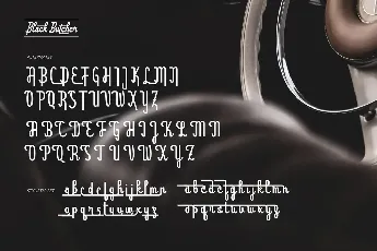 Black Butcher font