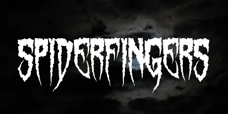 Spiderfingers font