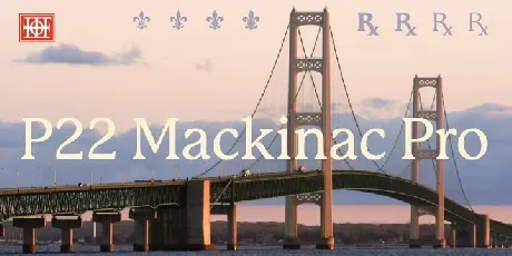 P22 Mackinac Family font