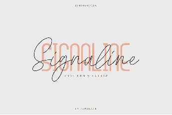 Signaline font