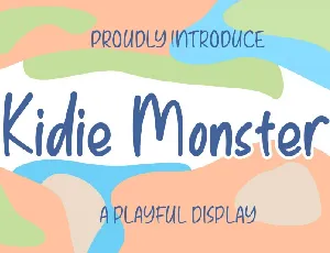 Kidie Monster font