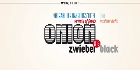 Wurz Family font