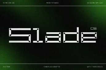 CS Slade font