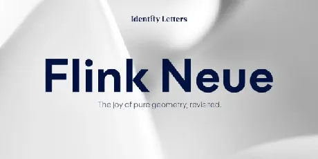 Flink Neue Family font