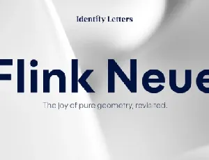 Flink Neue Family font