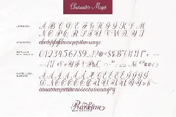 Rankfine Calligraphy Script font