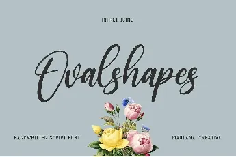 Ovalshapes font