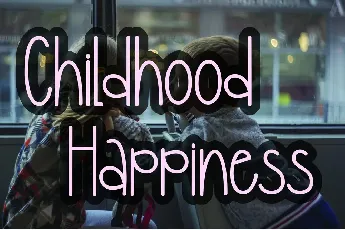 Happy Children - Personal Use font