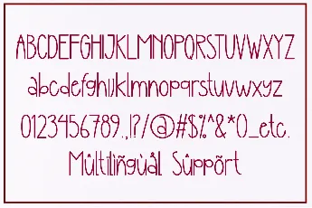 Happy Children - Personal Use font