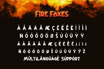 Fire Foxes Demo font