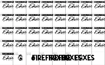 Fire Foxes Demo font