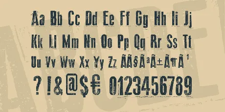 Odd Press font