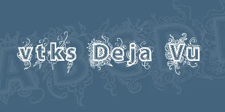 vtks Deja Vu font