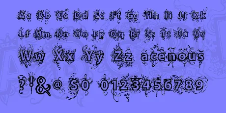 vtks Deja Vu font