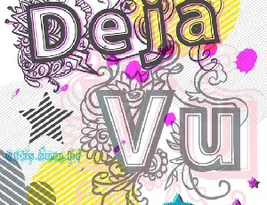 vtks Deja Vu font