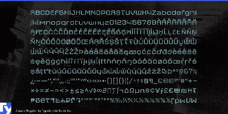 Axaxax font