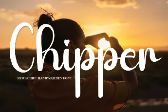 Chipper font