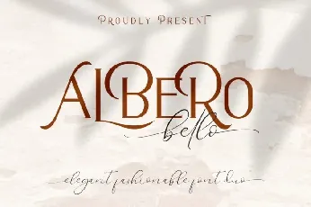 Bello font