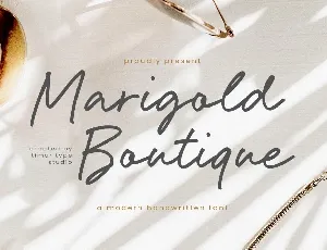 Marigold Boutique font
