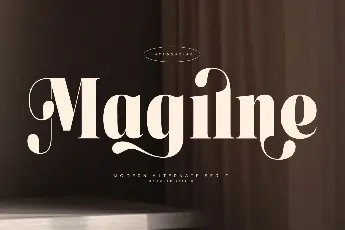 Magilne DEMO VERSION font