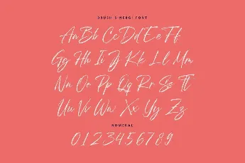 Brush Sinergi font