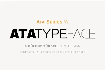 Ata Type Family font