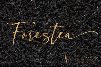 Forestea Script font