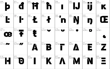 Tenada font