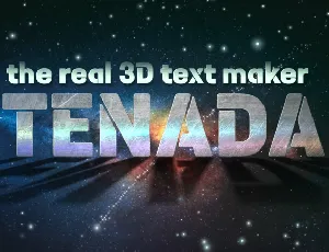 Tenada font